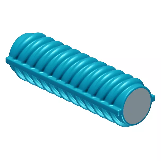 TMT Bar Toy 3D model