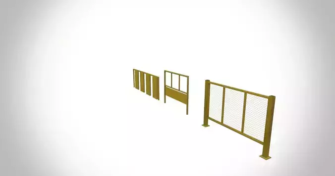 Metal Pedestrian Safety Barricades 