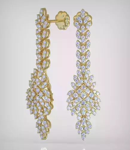 Earring model 0362 3D printable model