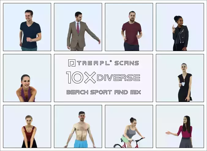 XAG07 10X Sports Beach Running Man Woman Bike Soccer 004