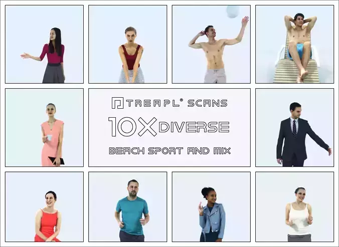 XAG07 10X Sports Beach Running Jogging Man Woman 008