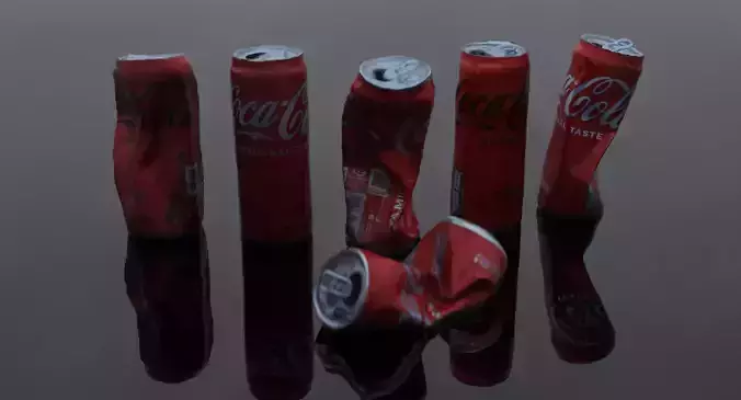 Coka Cola Cans Assets