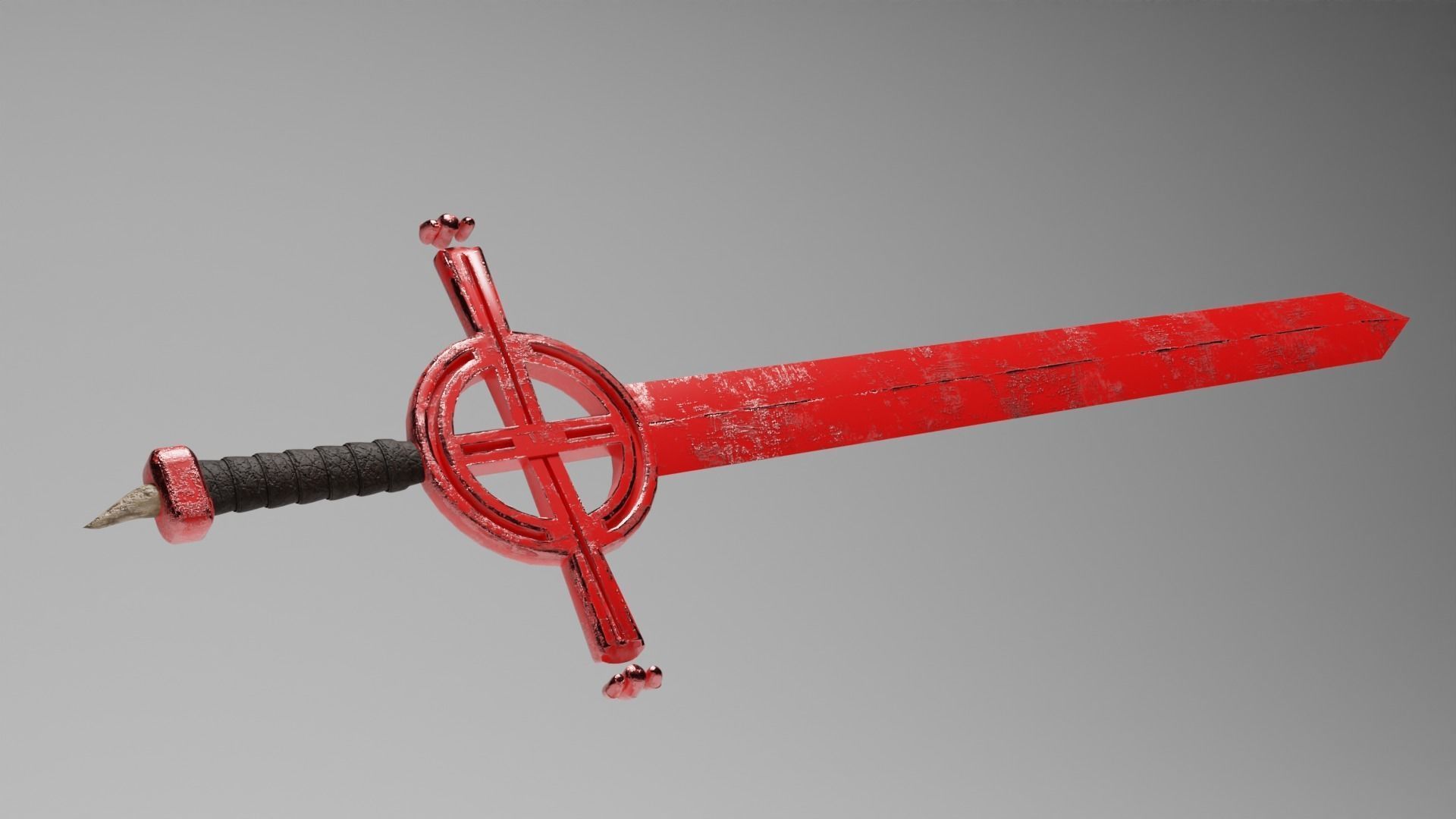 Finn s Sword Low-poly 3D model_3