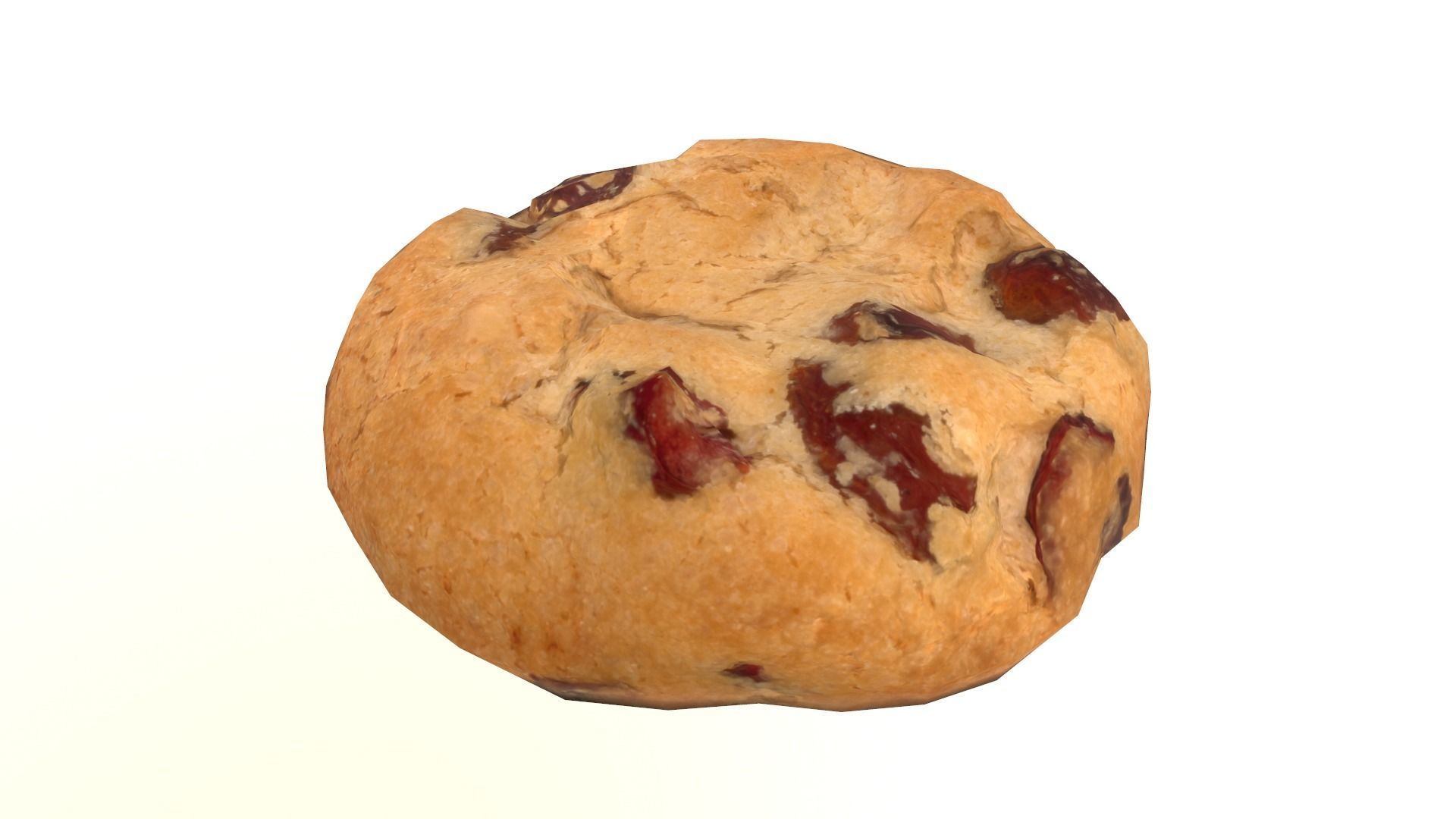 Cranberry Cookie AR VR PBR Lowpoly with game ready 3d Model Low-poly 3D model_5