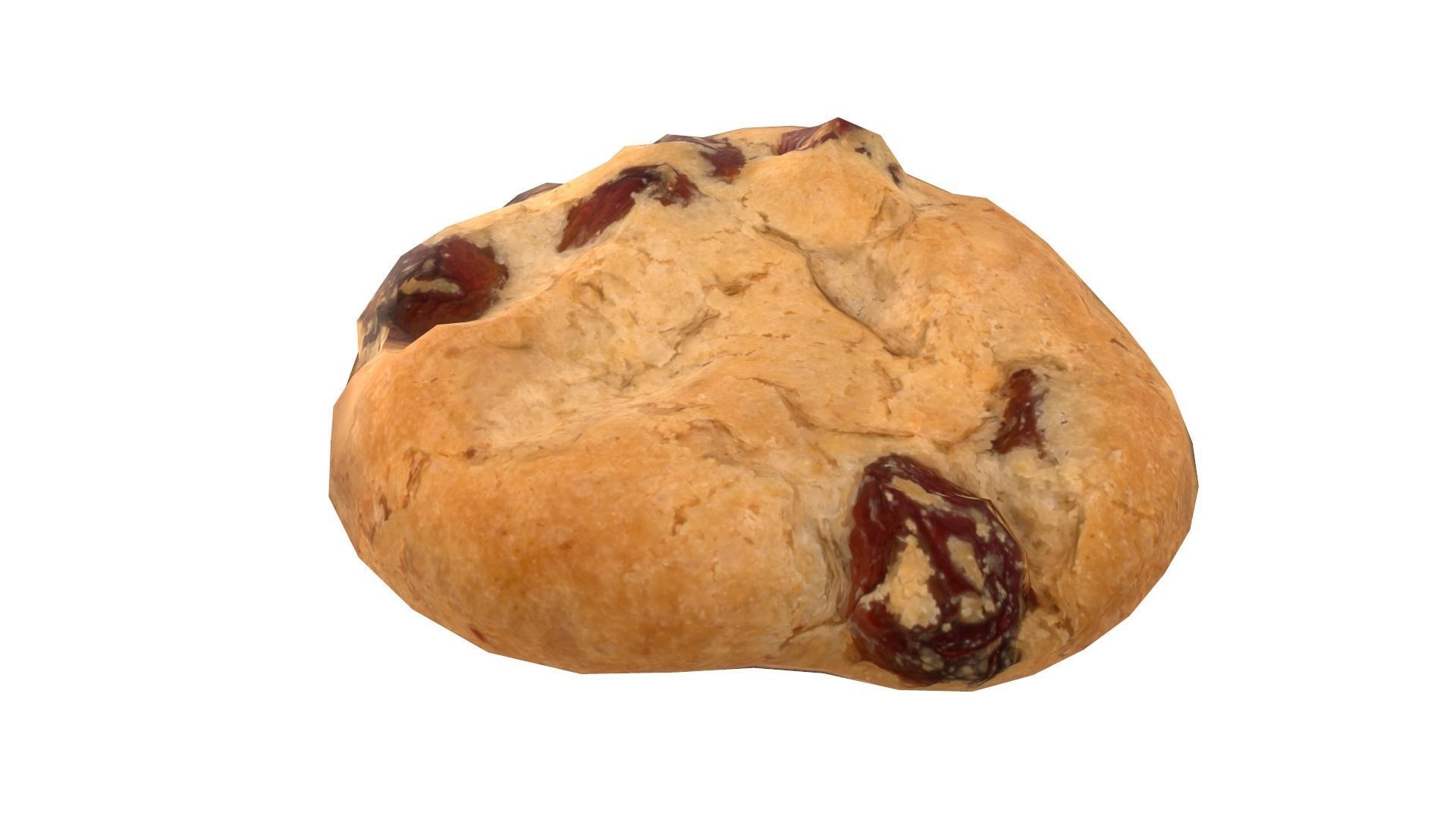 Cranberry Cookie AR VR PBR Lowpoly with game ready 3d Model Low-poly 3D model_8