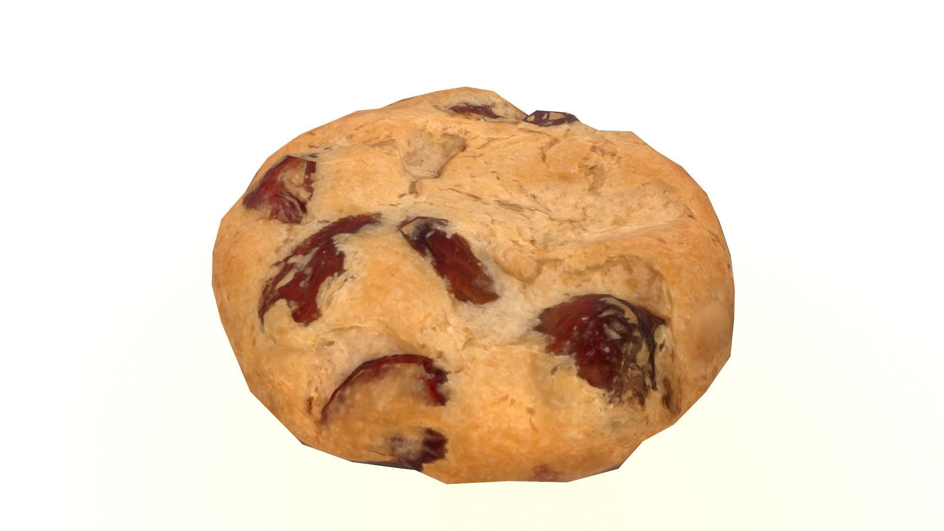 Cranberry Cookie AR VR PBR Lowpoly with game ready 3d Model Low-poly 3D model_6