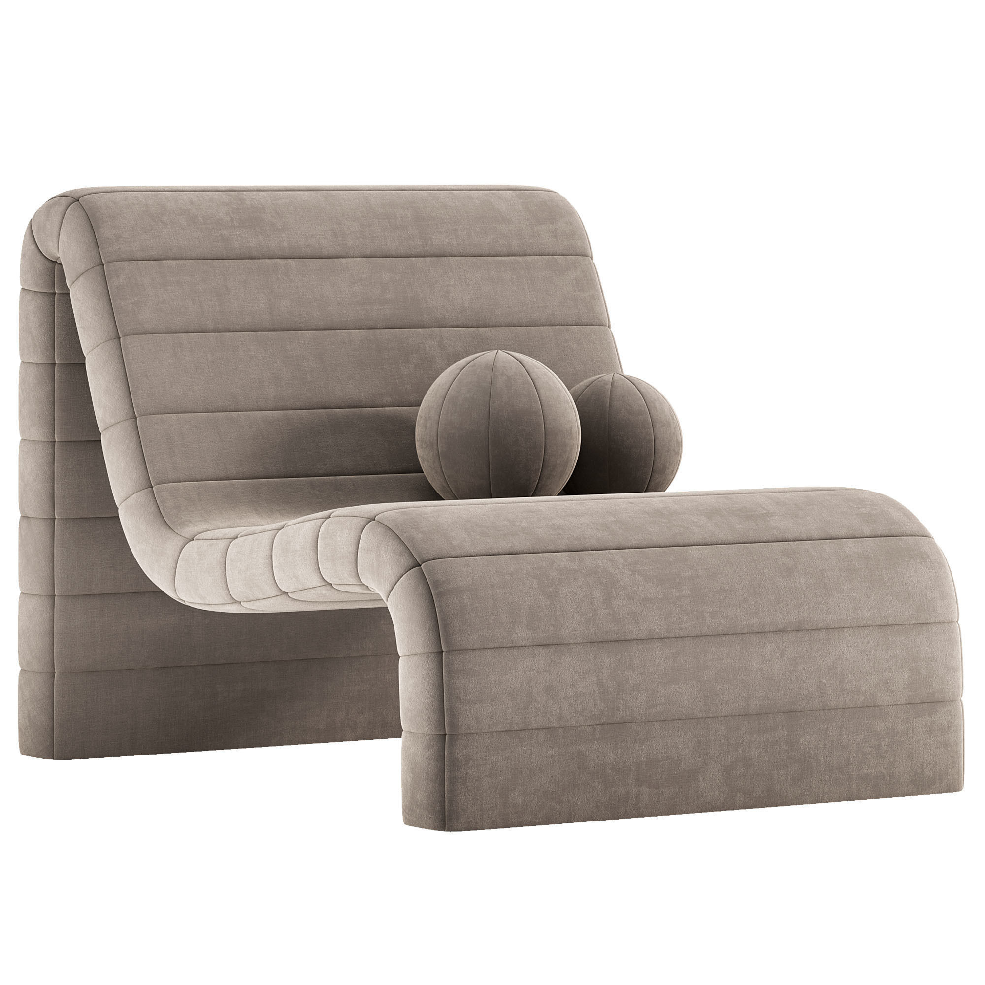 Zurich Occasional Chair By Cocorepublic 3D model_5