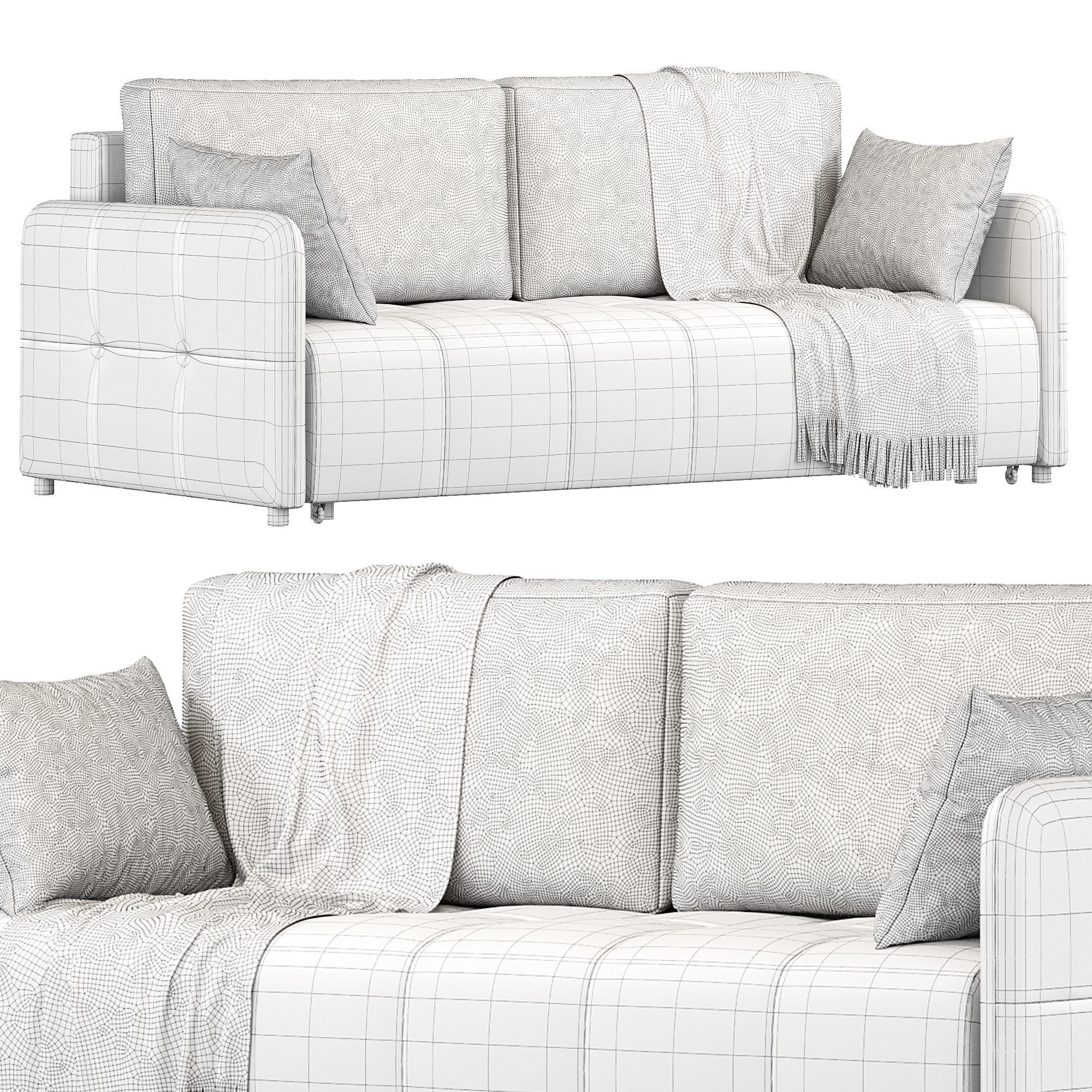Brent Sofa By Divan 3D model_2