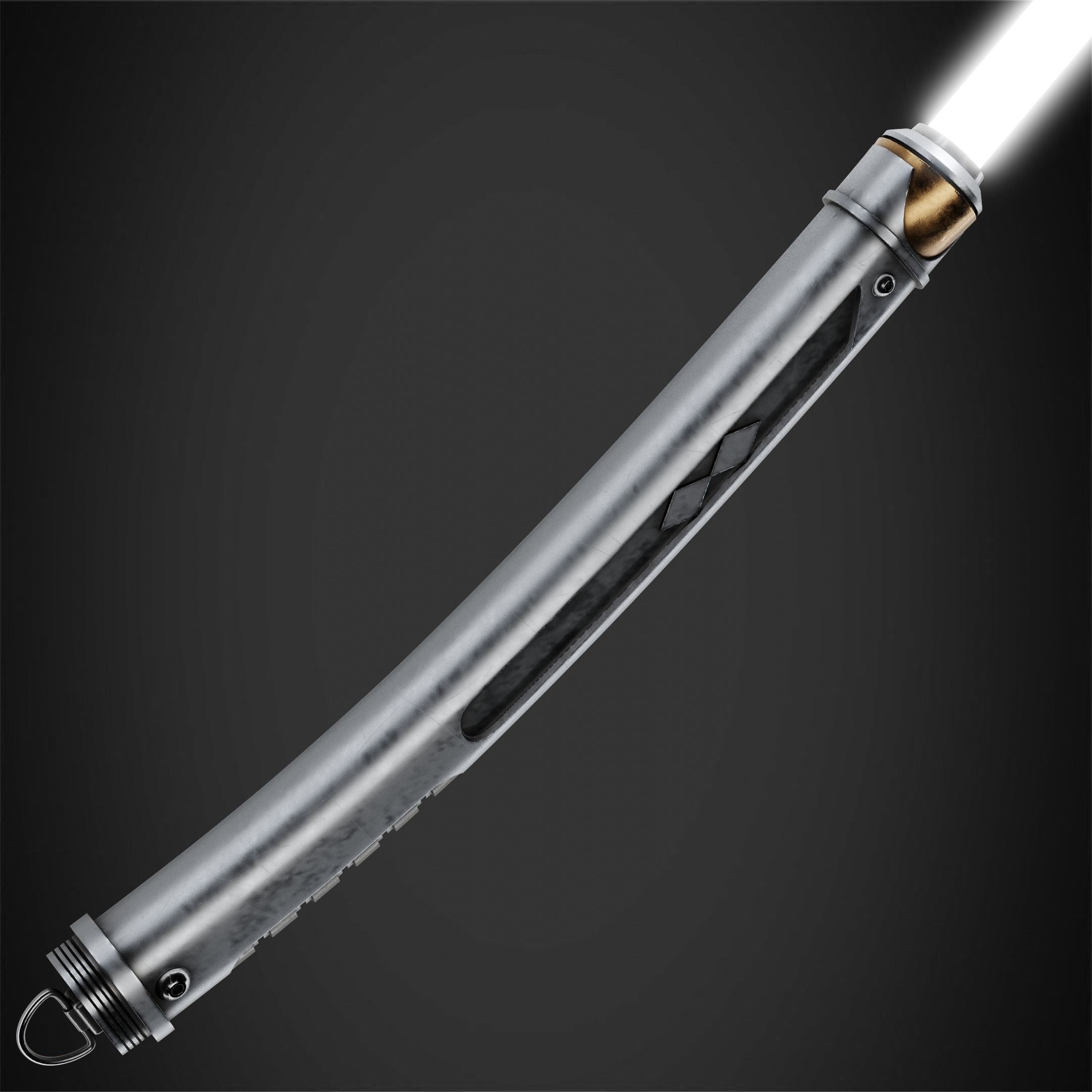 Ahsoka Tano White Lightsaber for Cosplay 3D print model_10