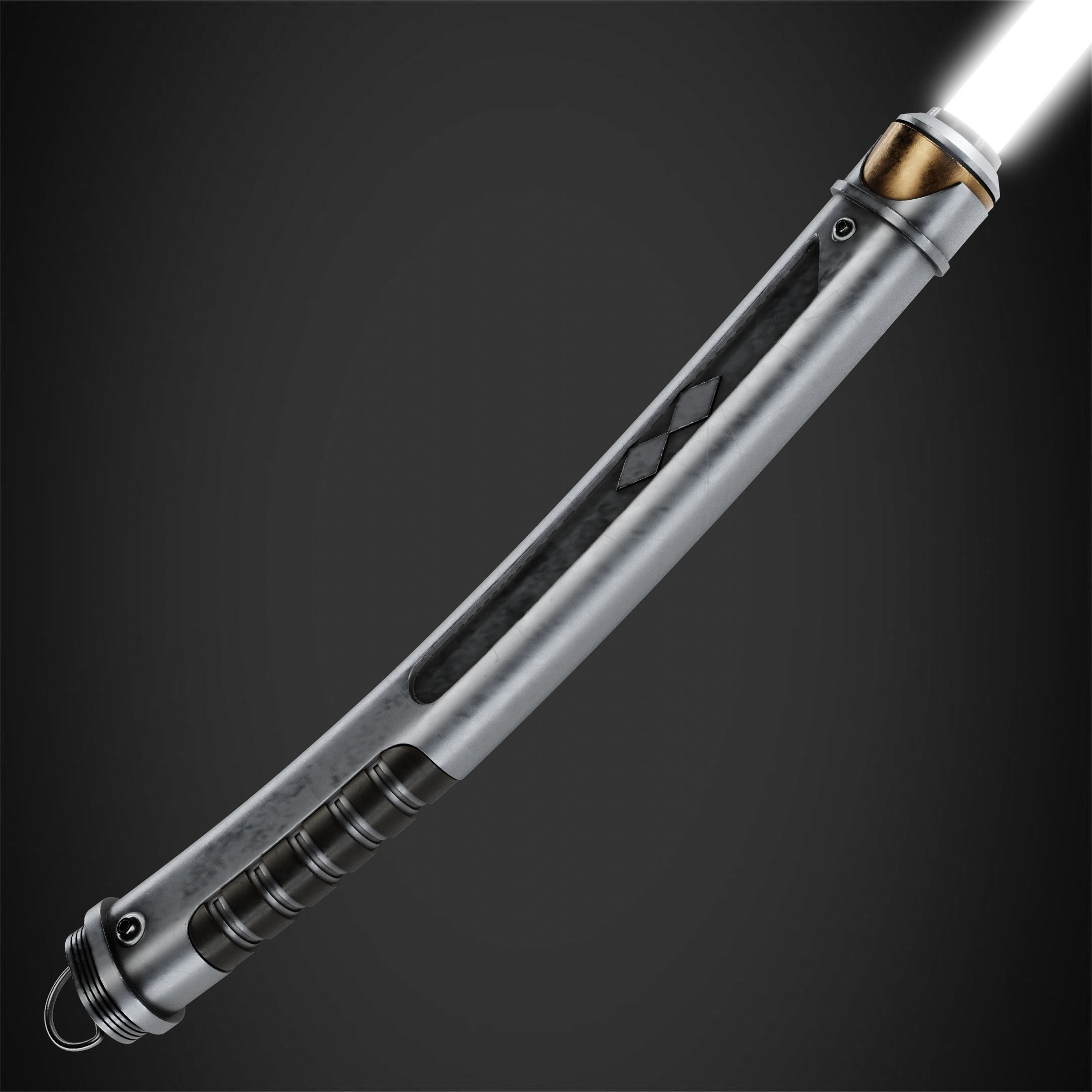 Ahsoka Tano White Lightsaber for Cosplay 3D print model_4