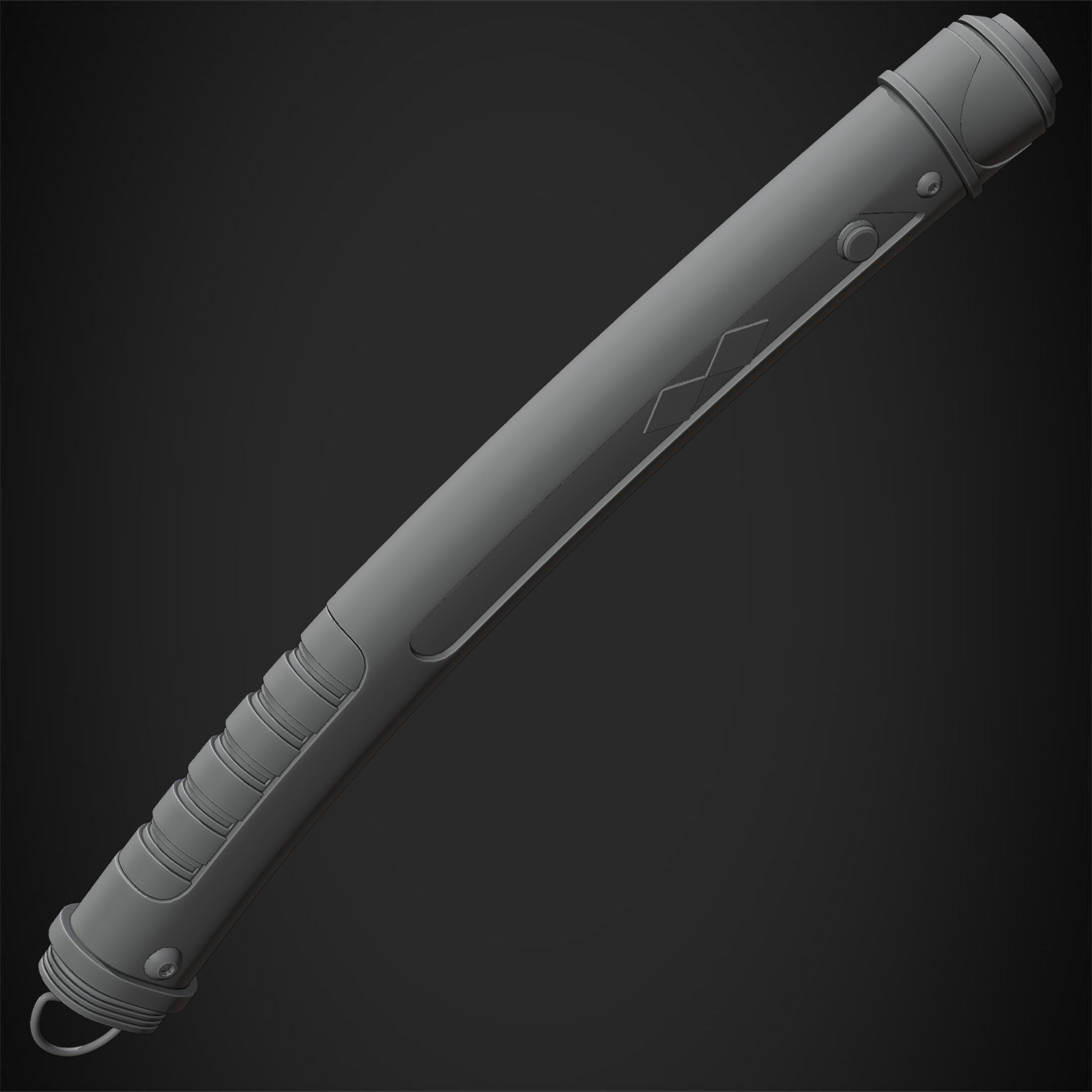 Ahsoka Tano White Lightsaber for Cosplay 3D print model_19