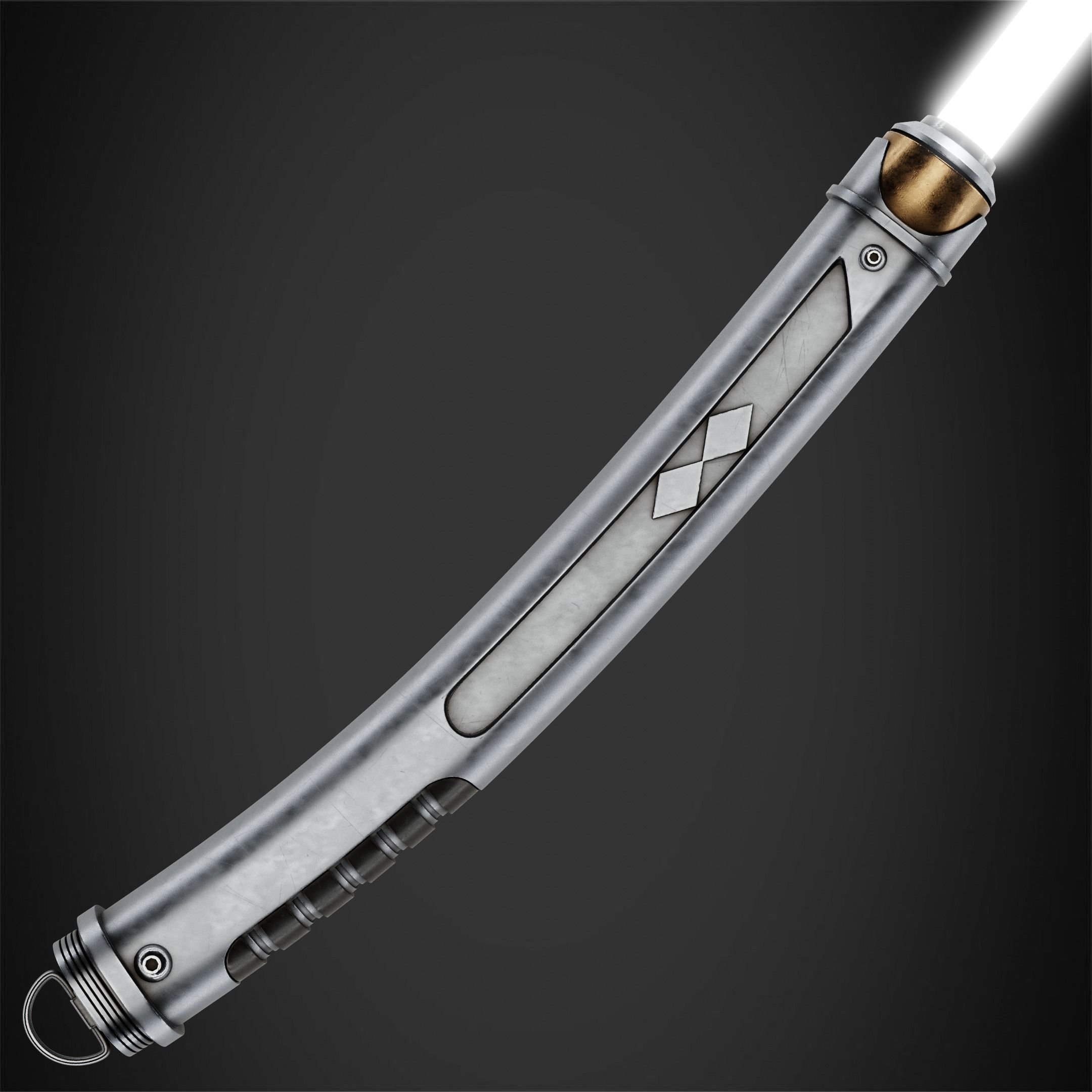 Ahsoka Tano White Lightsaber for Cosplay 3D print model_3