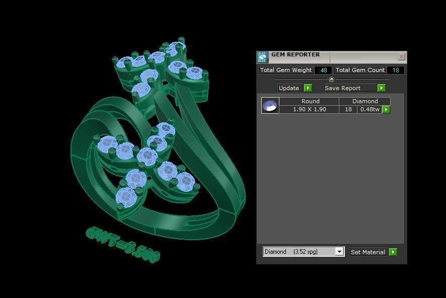 FASHION RING 3D print model_1