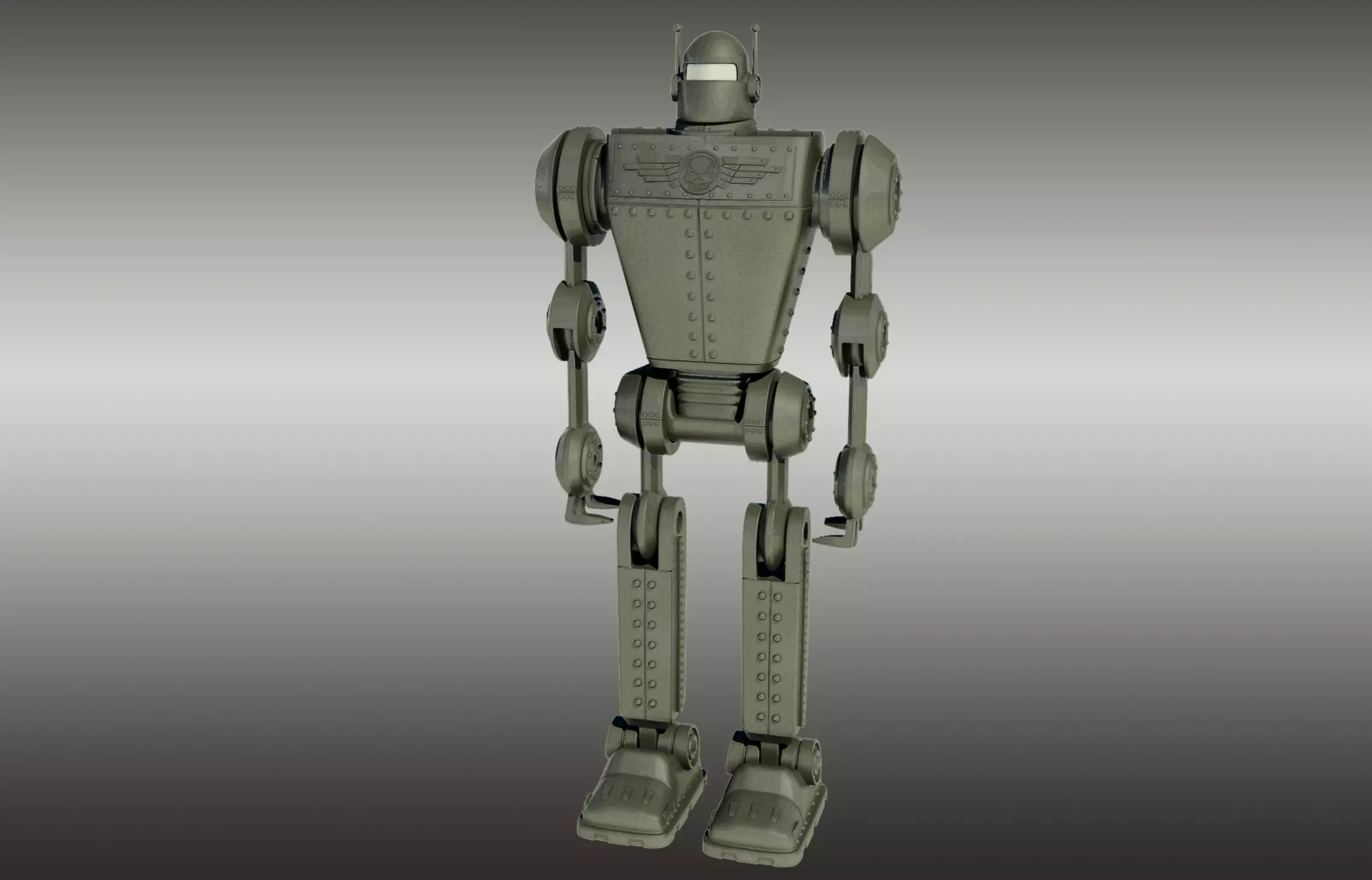 Sky Captains The Eisen Flieger Robot 3D print model_0