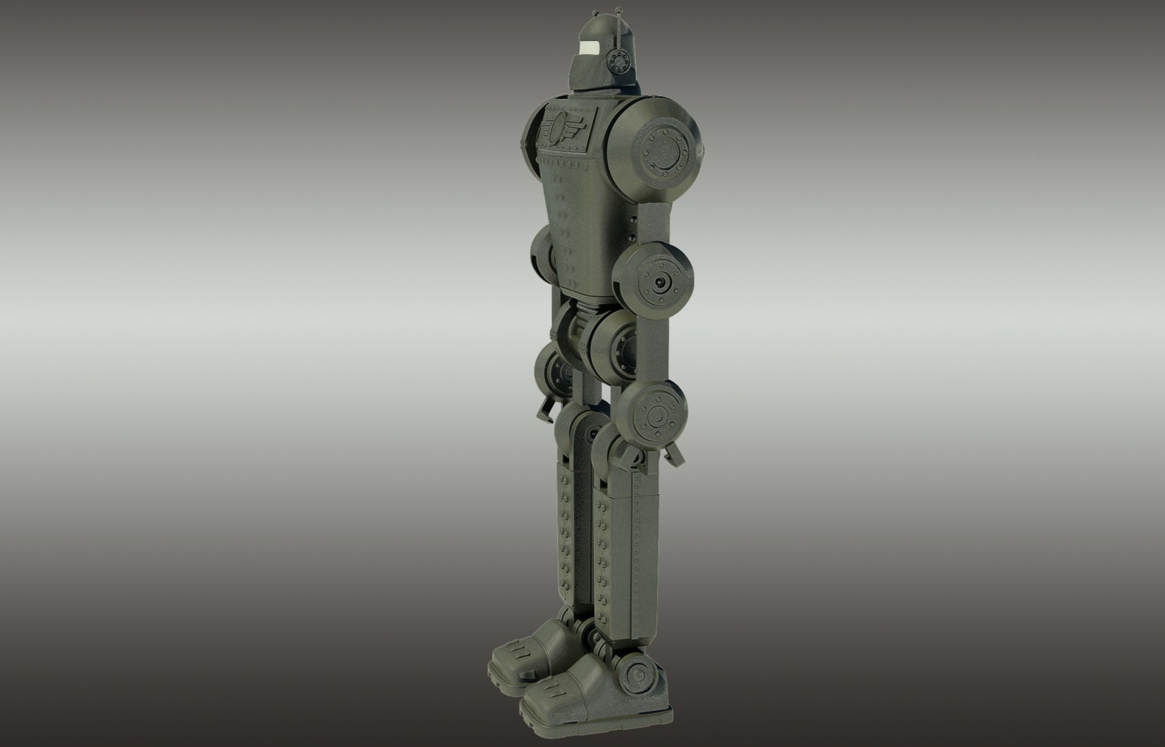 Sky Captains The Eisen Flieger Robot 3D print model_1