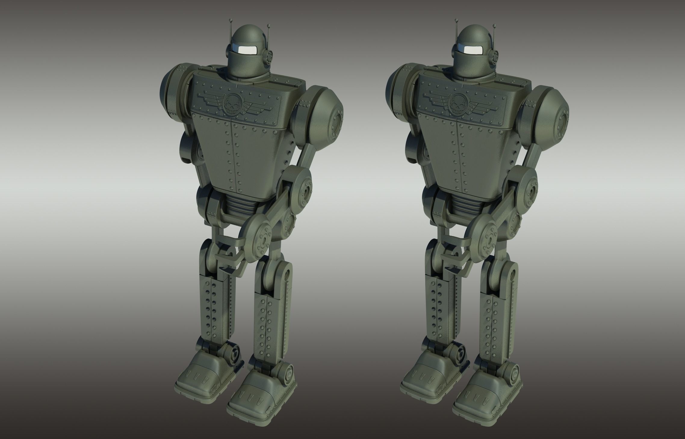 Sky Captains The Eisen Flieger Robot 3D print model_8