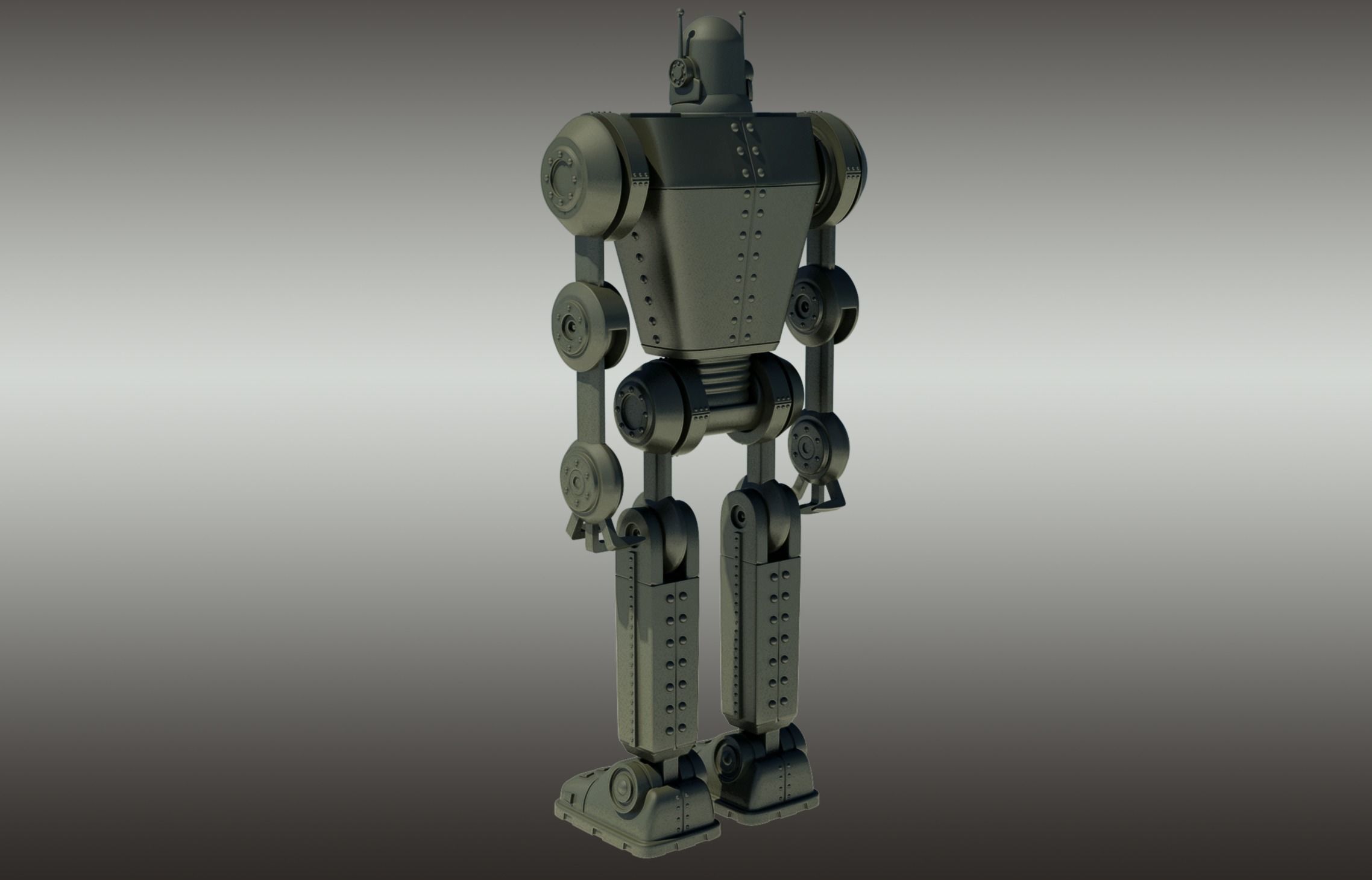Sky Captains The Eisen Flieger Robot 3D print model_4