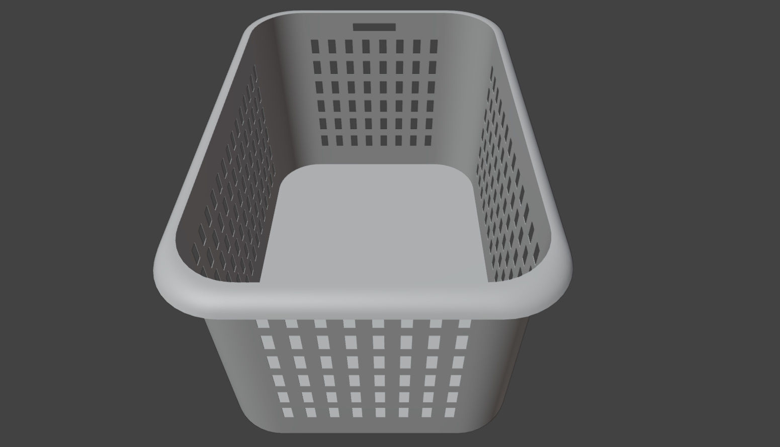 Basket Free low-poly 3D model_11