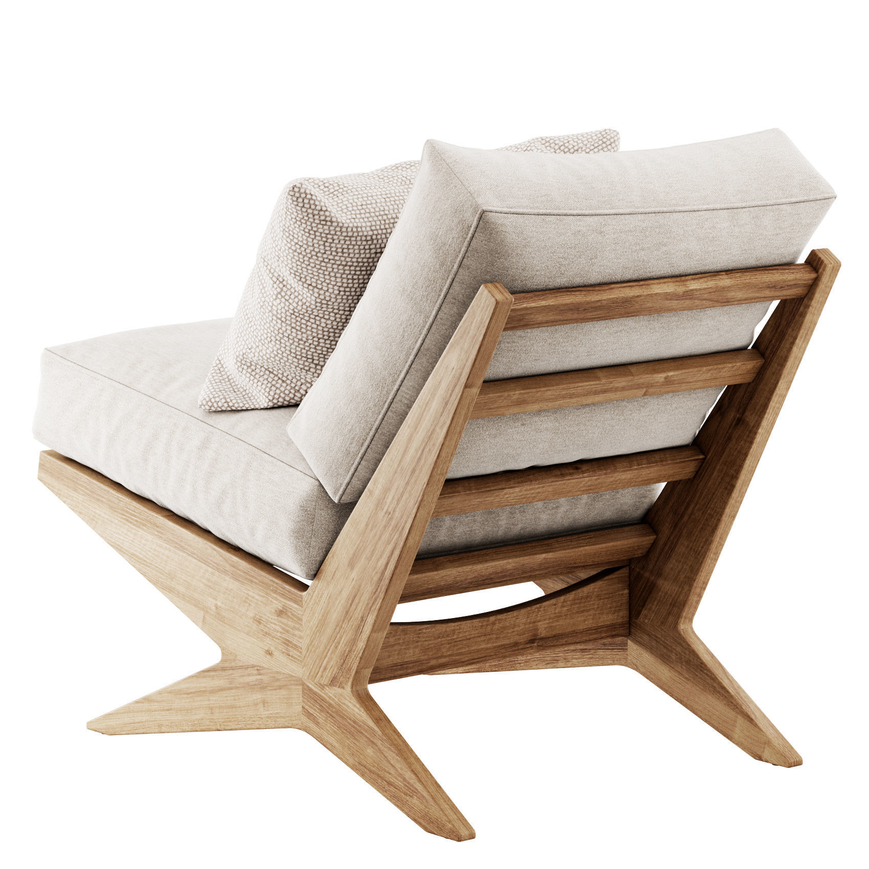 Bastian Chair by Four Hands 3D model_3