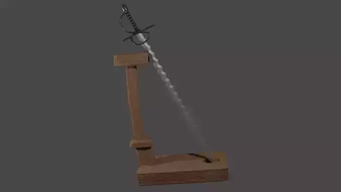 Flamberge sword