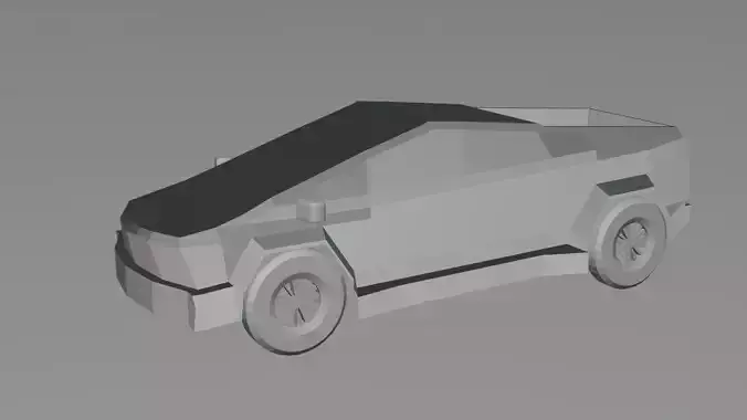 Low poly car