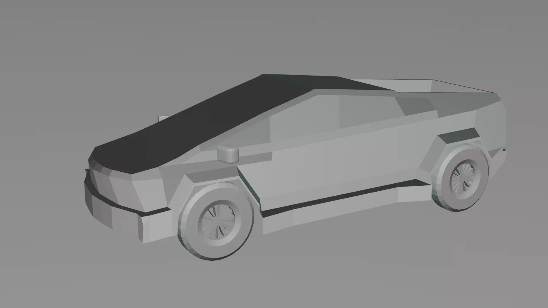 Low poly car Free 3D model