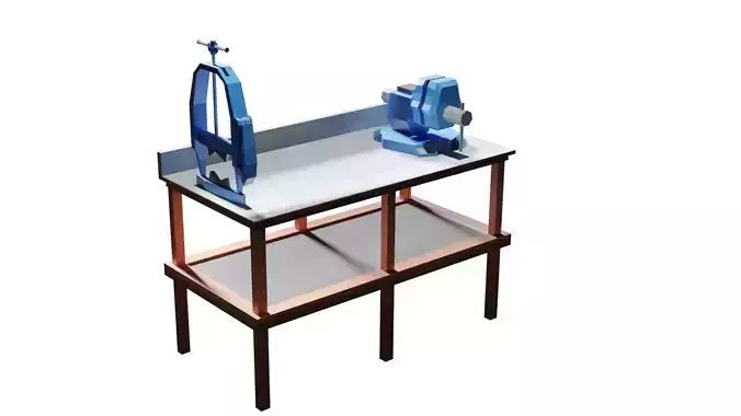 FNV Low-poly Crafting Bench