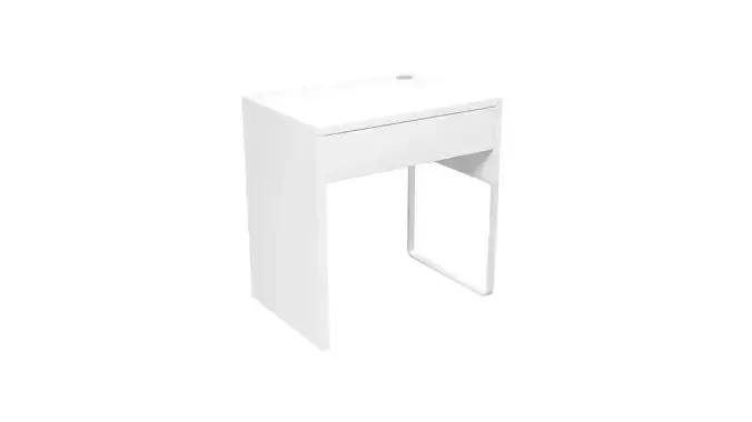 IKEA MICKE WORK TABLE- WHITE - 73X50