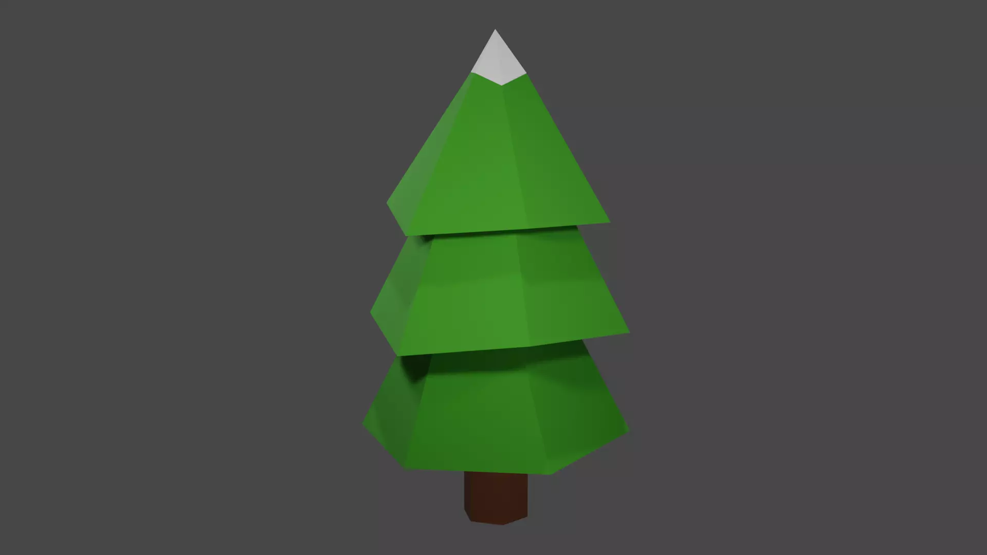 Christmas Tree Free low-poly 3D model_0