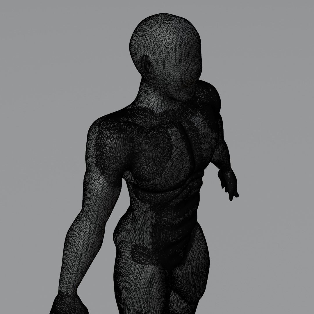 Base man character 3D model_5