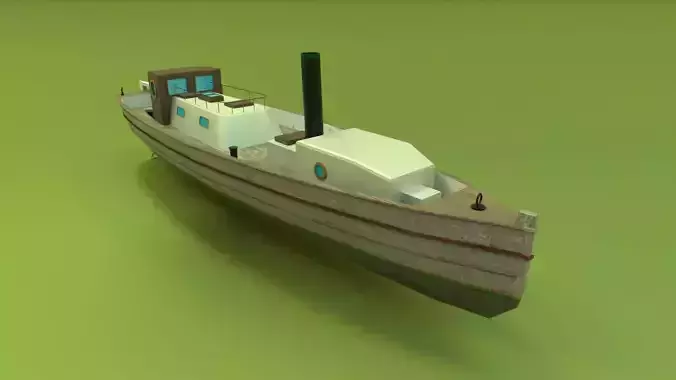 Steam Motor boat 1906