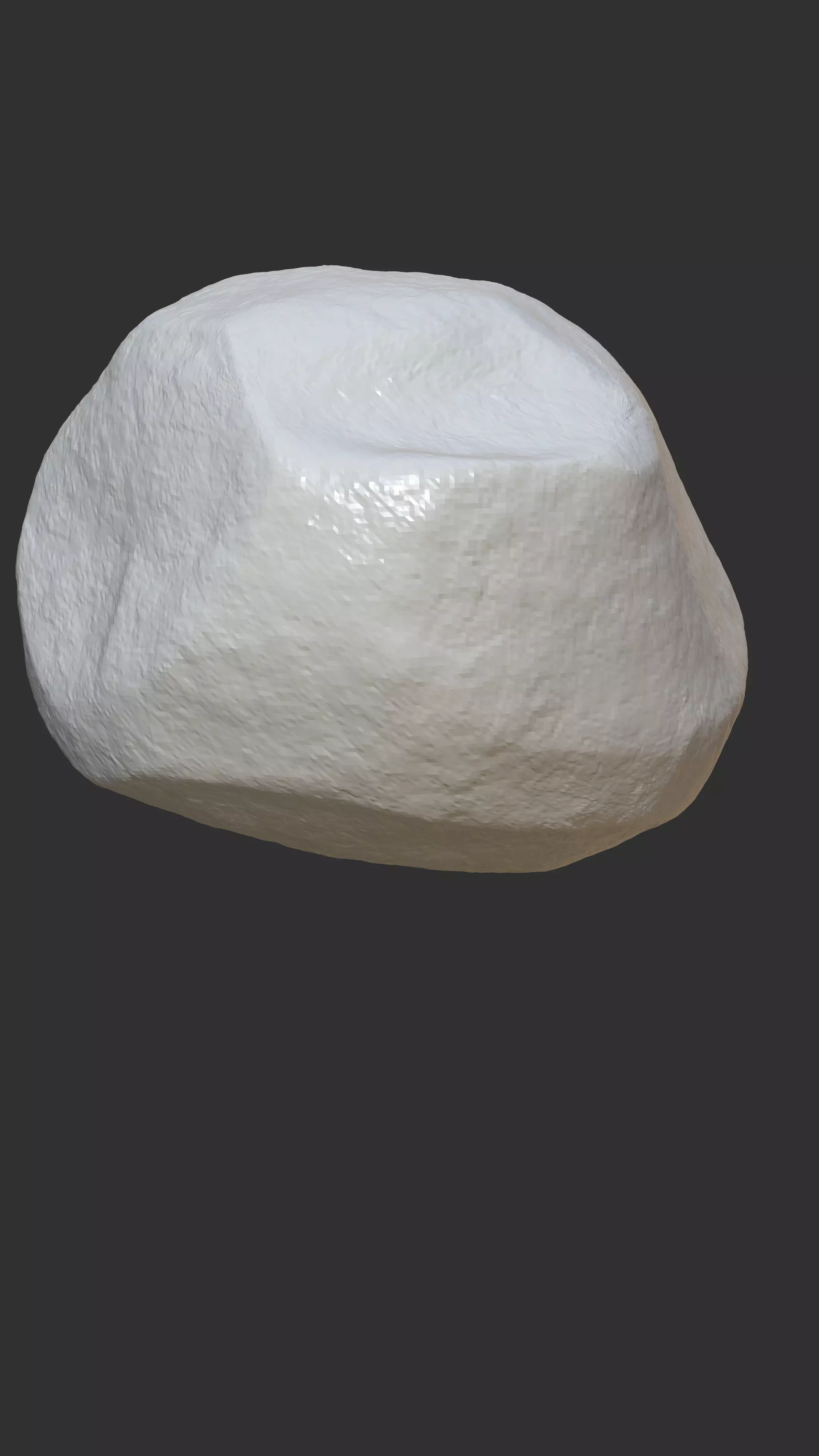 Rock 1 Low-poly 3D model_0