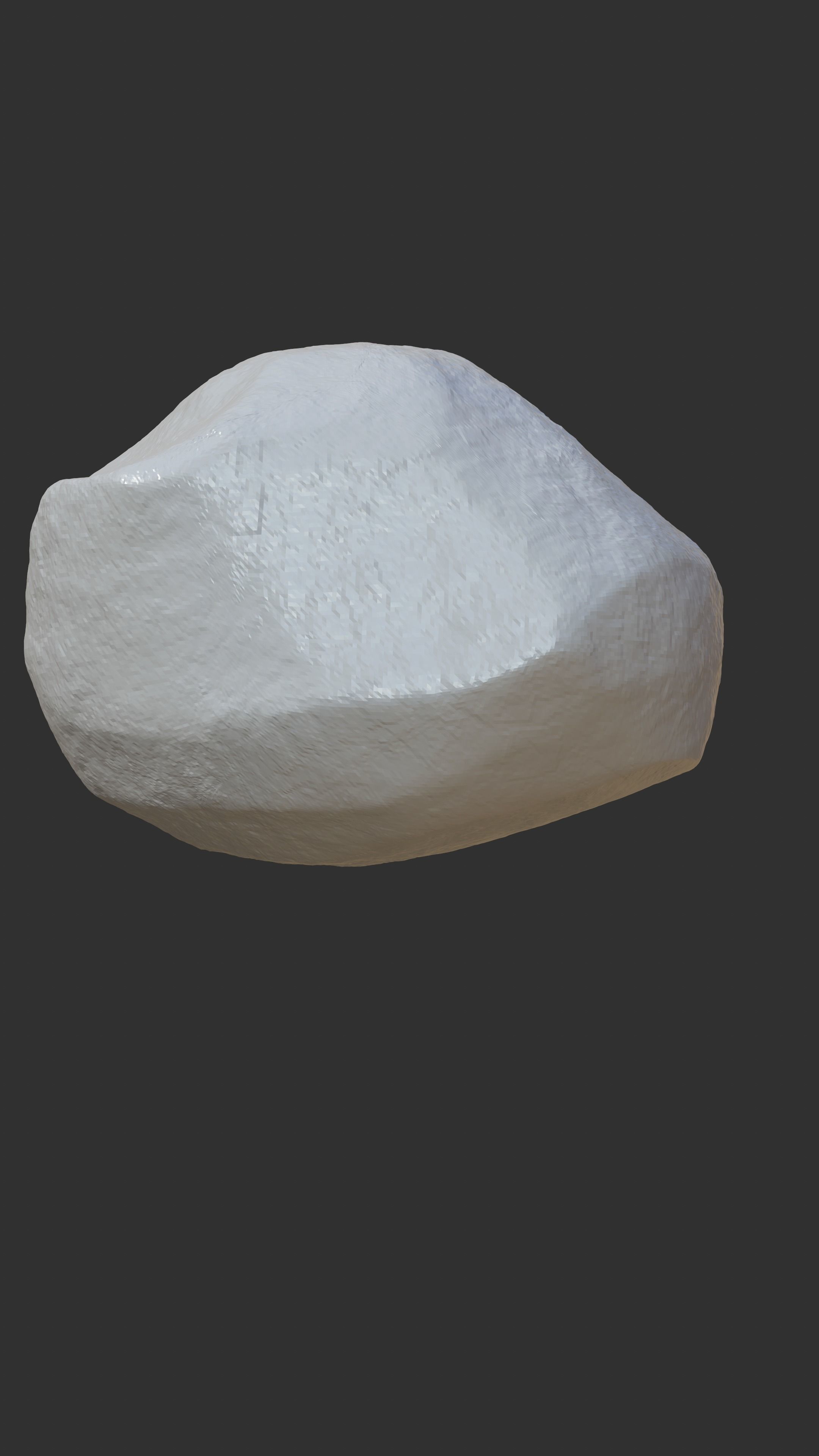 Rock 1 Low-poly 3D model_1