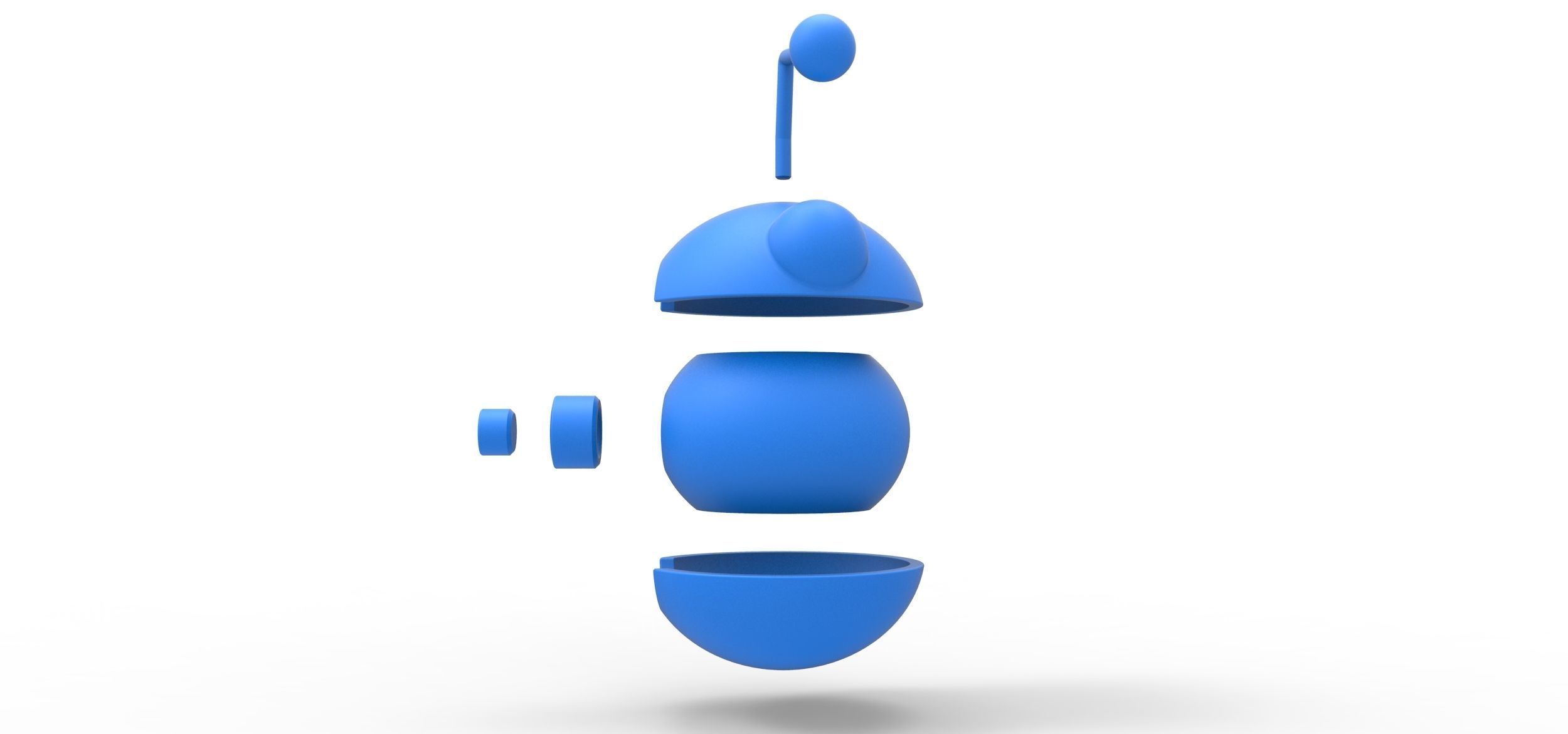 Reddit orb 3D print model_21