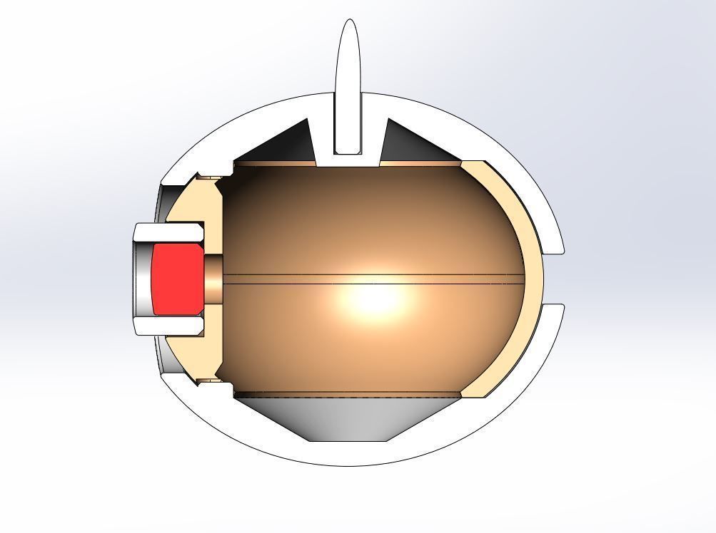 Reddit orb 3D print model_23