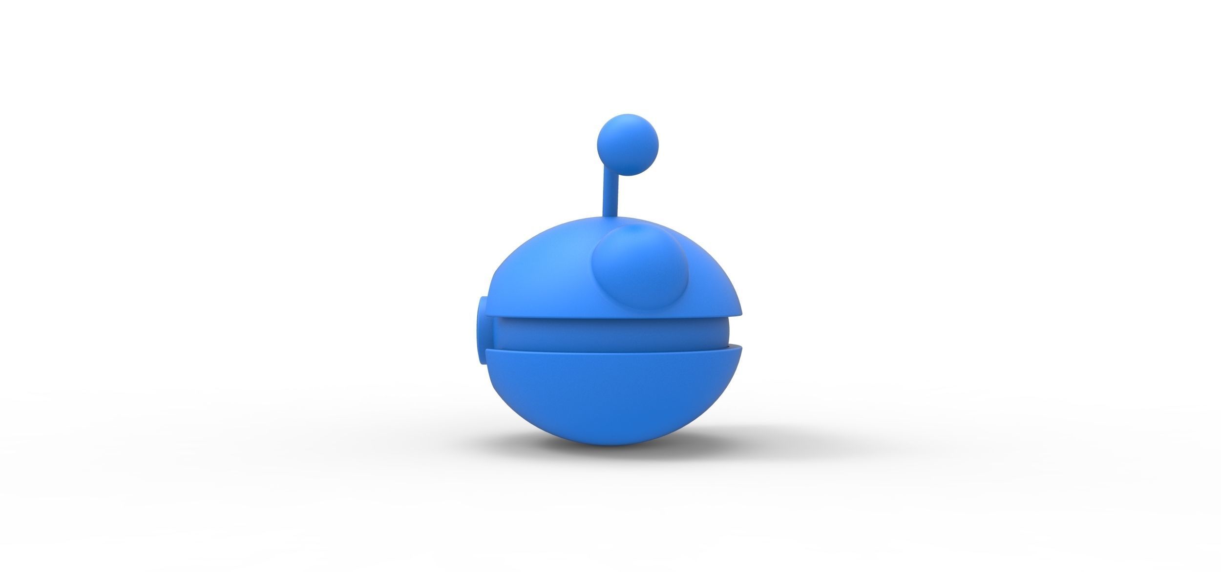 Reddit orb 3D print model_15