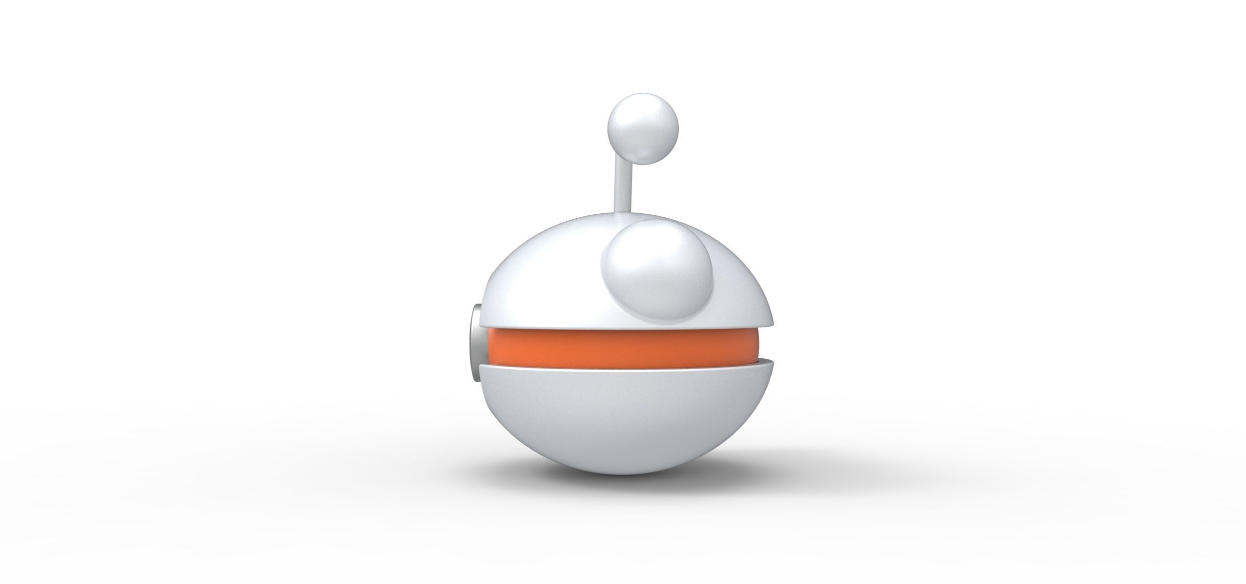 Reddit orb 3D print model_6