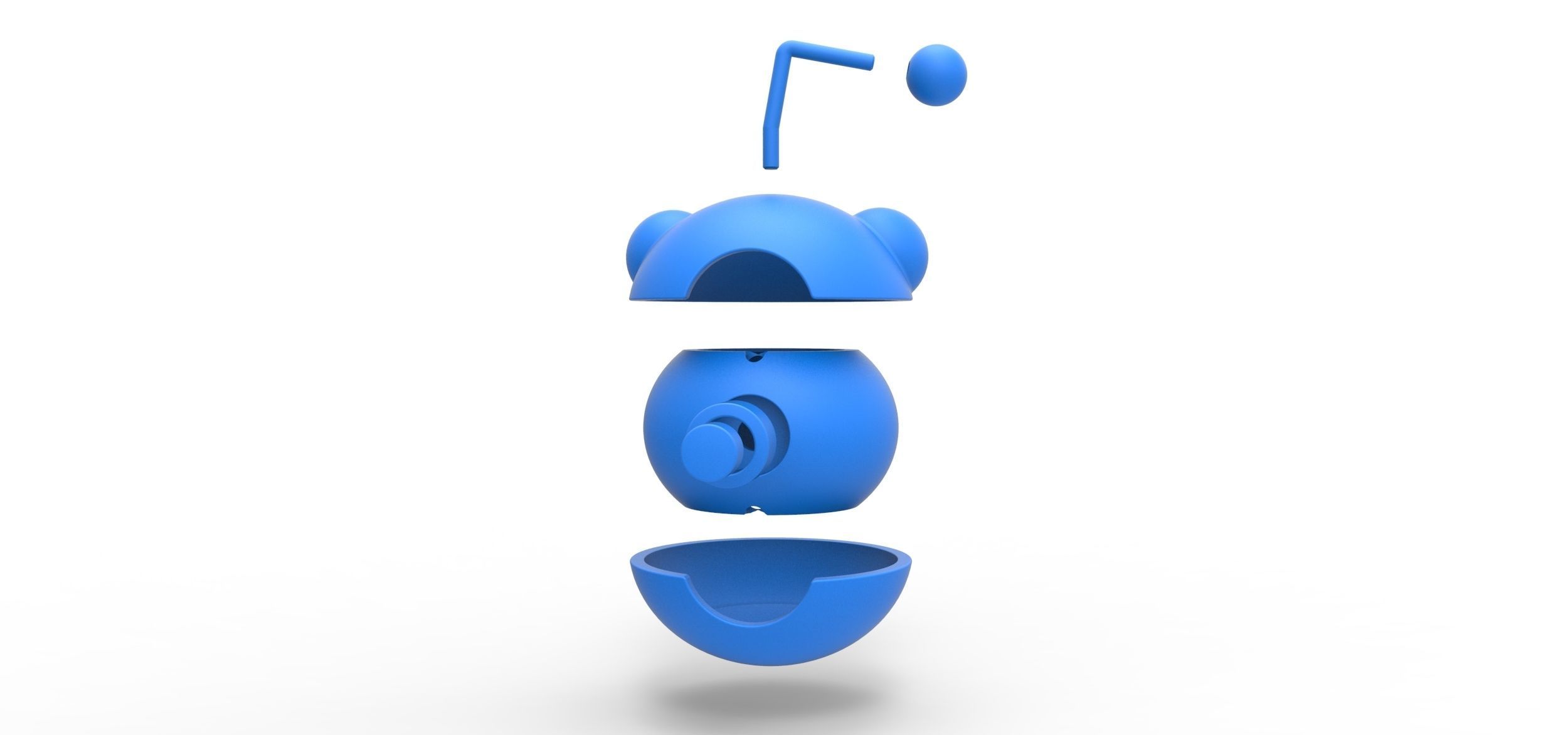 Reddit orb 3D print model_20