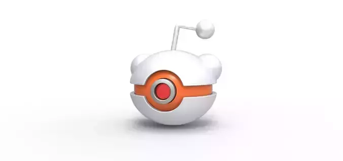 Reddit orb 3D print model