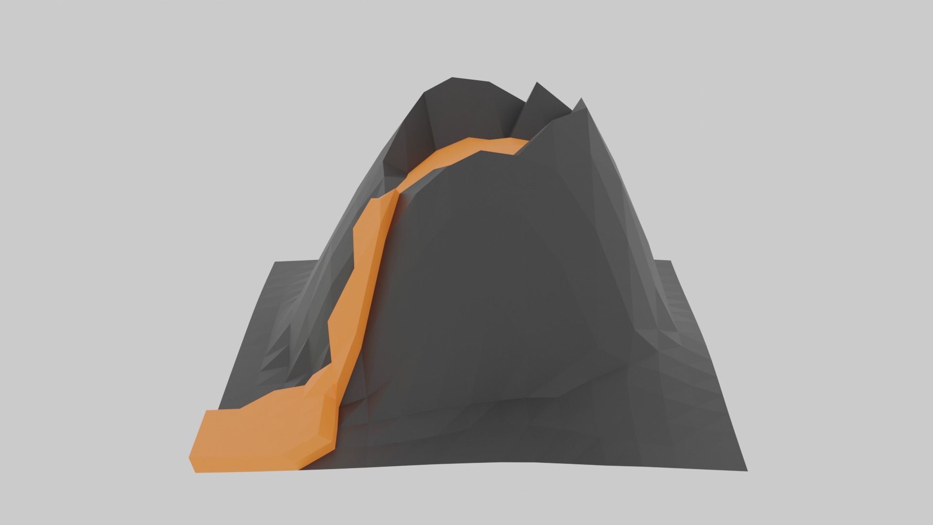 Sci-fi environment pack Low poly Low-poly 3D model_1