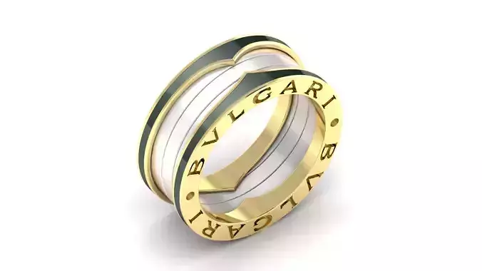 BVLGARI Ring 03 3D print model