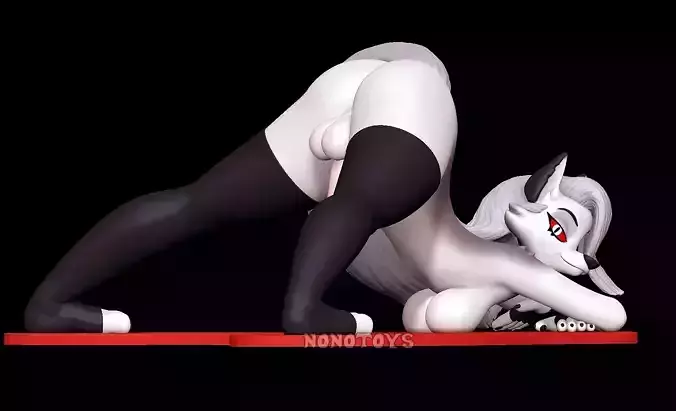 Futa Loona Jack-o Pose NSFW 3D print model