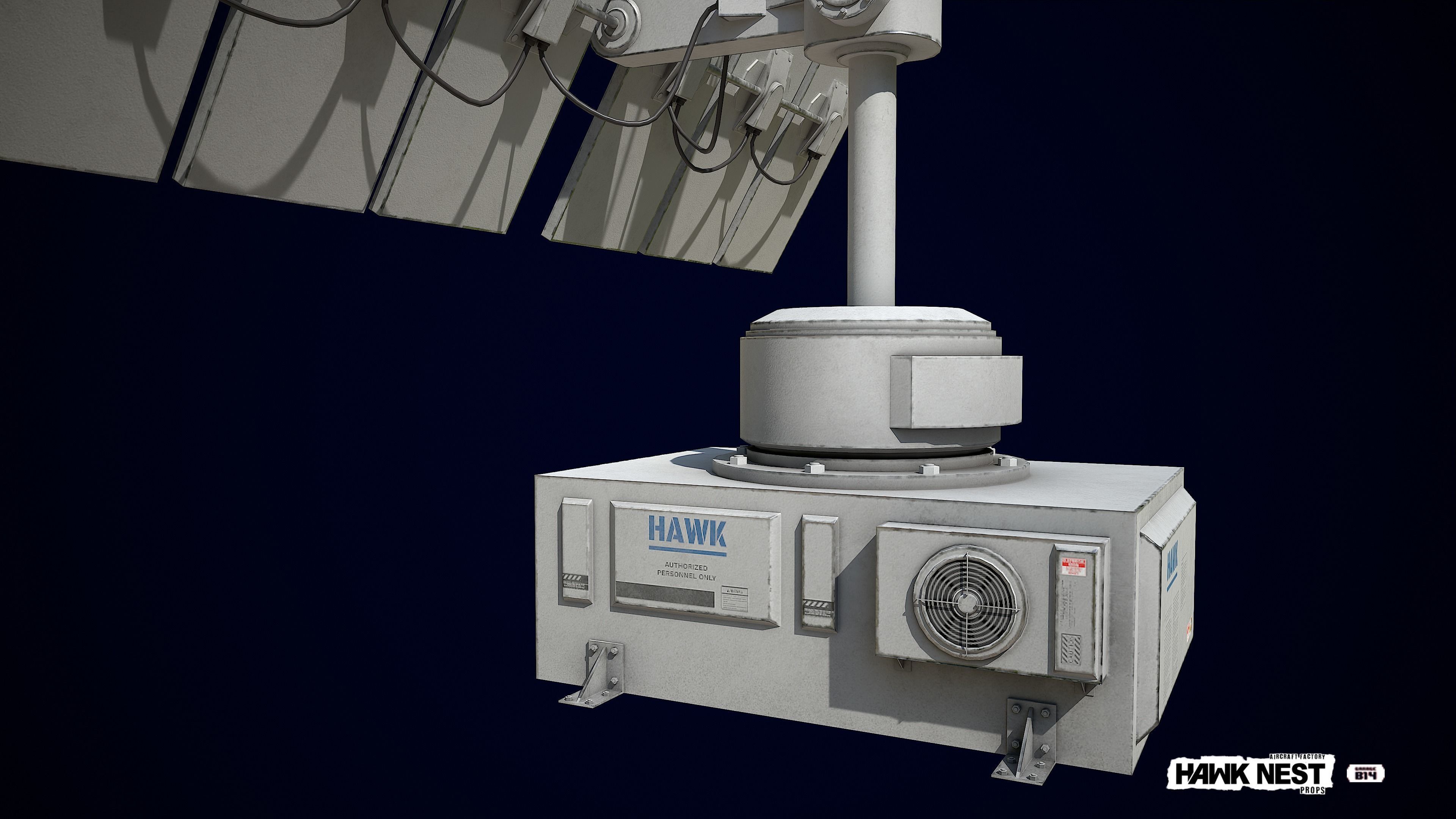 Solar Panel Collection Low-poly 3D model_10