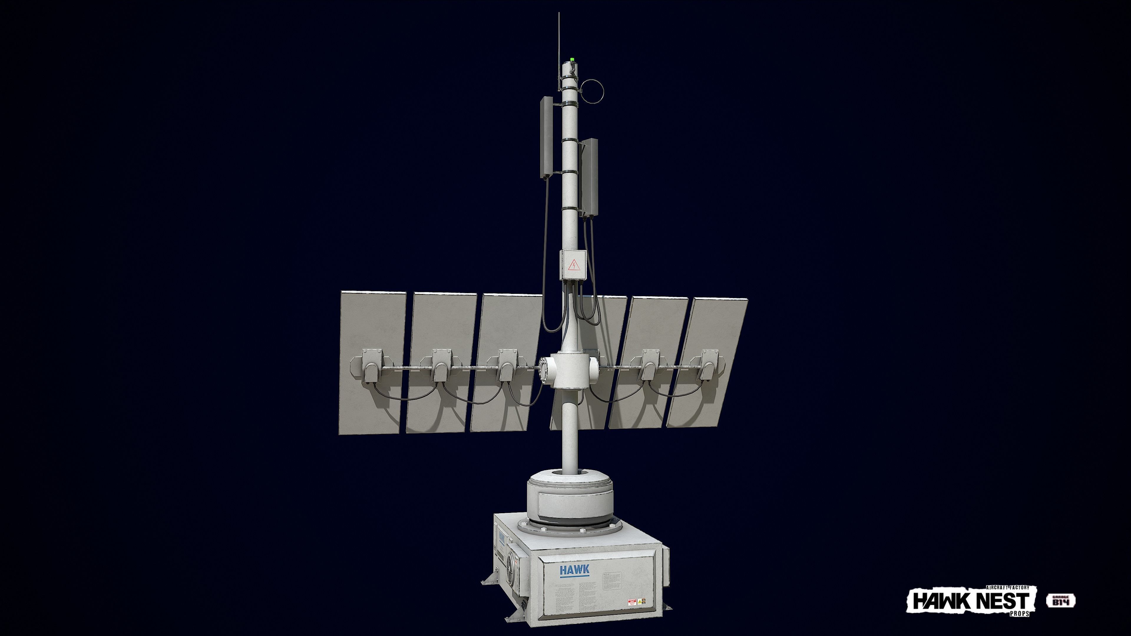 Solar Panel Collection Low-poly 3D model_6