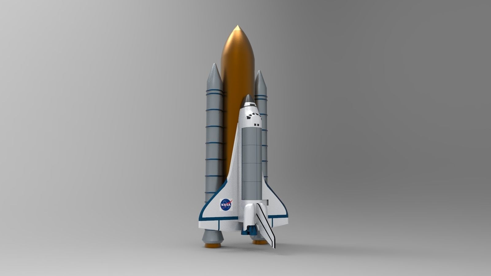 Space Shuttle 3D model_1