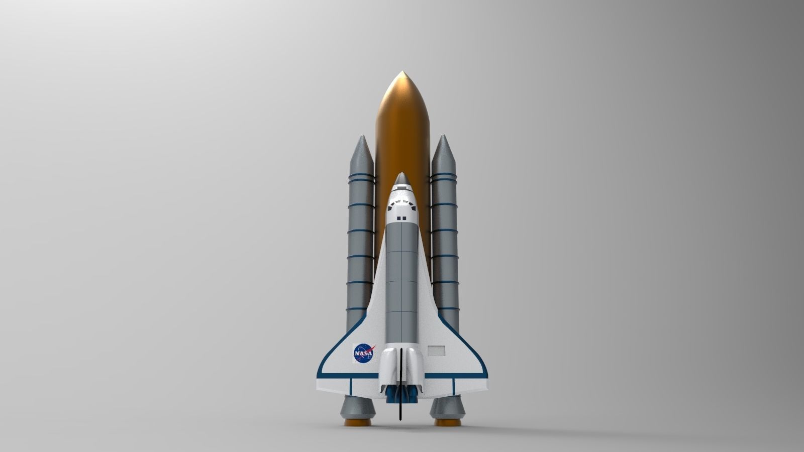 Space Shuttle 3D model_2