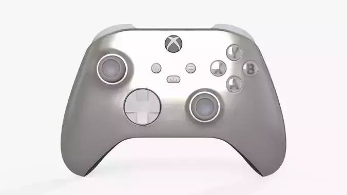 Xbox Controller Lunar Shift Low-poly 3D model