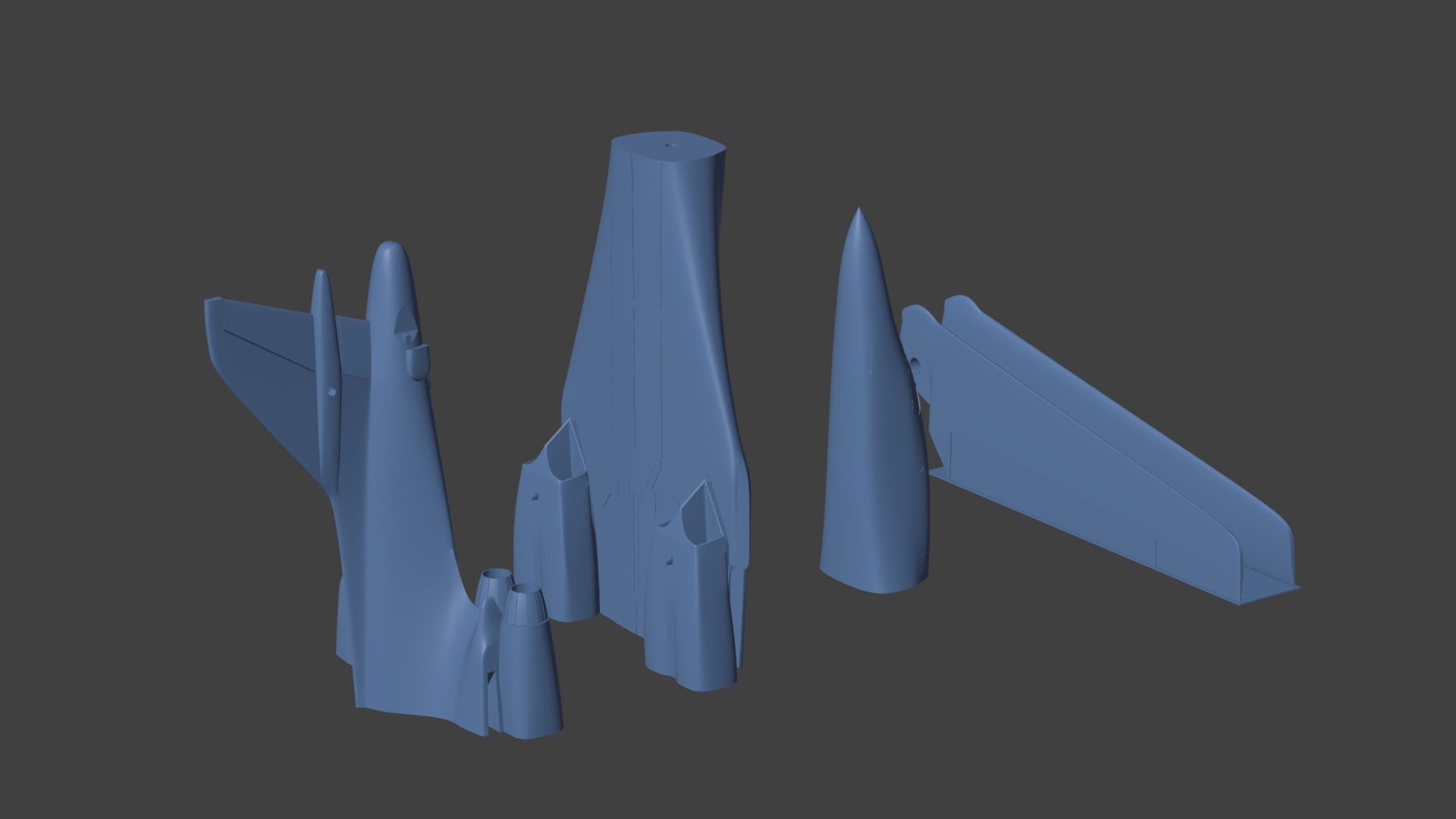 Rockwell B-1 Lancer 3D print model_5