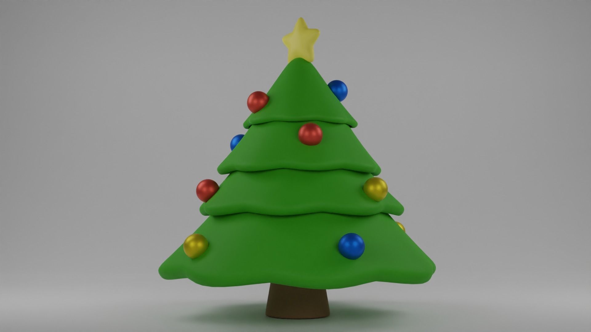 Christmas Tree 3D model_1