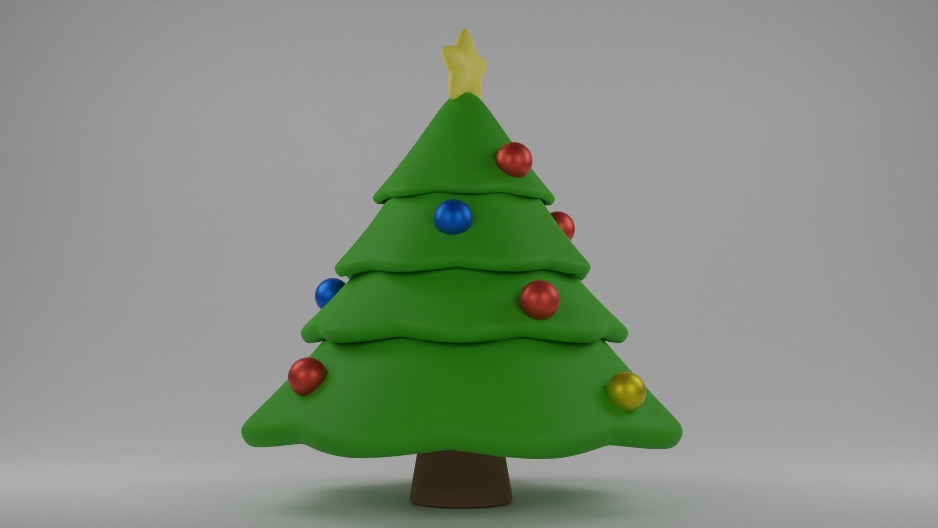 Christmas Tree 3D model_6